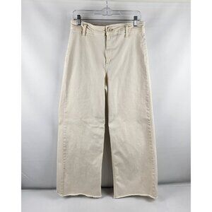Oat New York Cream Wide Leg Jeans